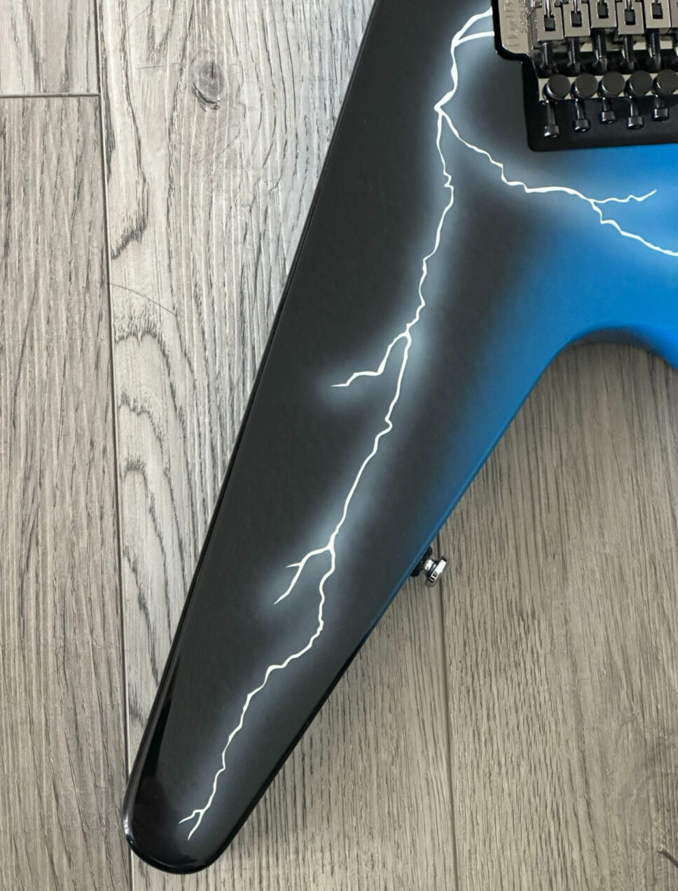 Dimebag Dime from Hell Lightning guitar by Dean