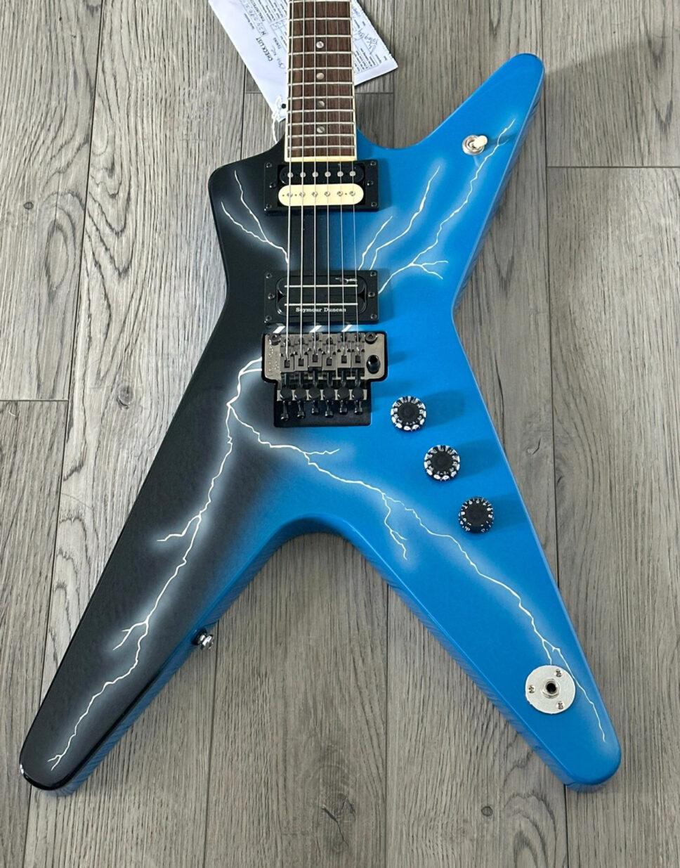 Dimebag Dime from Hell Lightning guitar by Dean
