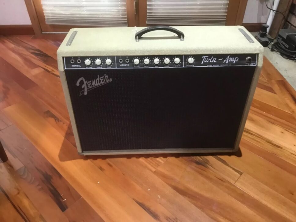 FENDER TWIN AMPLIFIER 1962