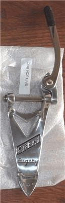 Bigsby® Gretsch B6C Tremolo Vibrato Tailpiece~Chrome~USA~New
