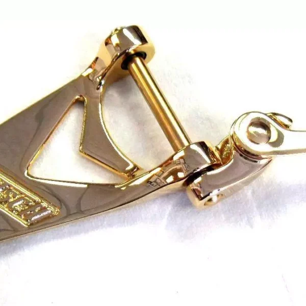 Bigsby® B6G Gold Tremolo Vibrato Tailpiece~Gretsch Logo~New