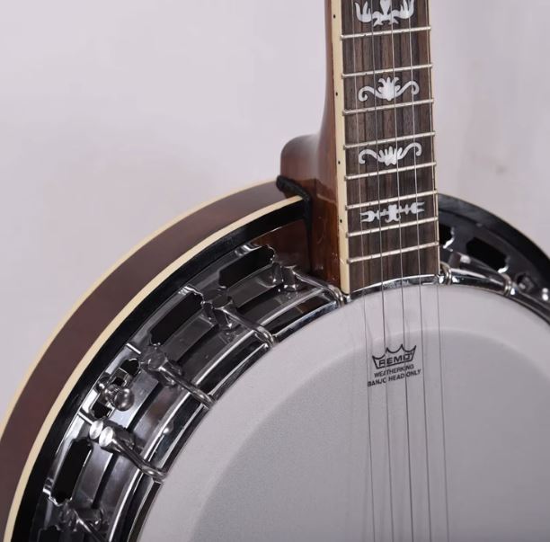 Banjo Personnalisé avec Touche en Rose