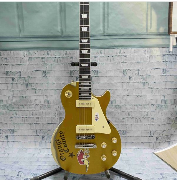 Guitare Électrique LP Jaune