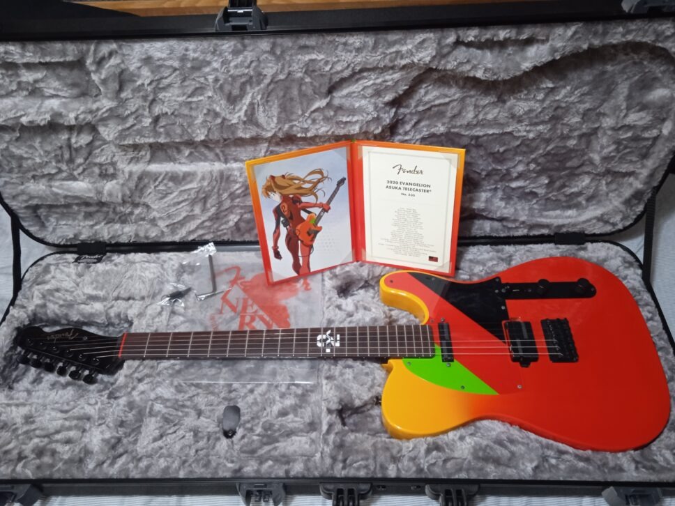 Fender Evangelion Asuka Telecaster Japan