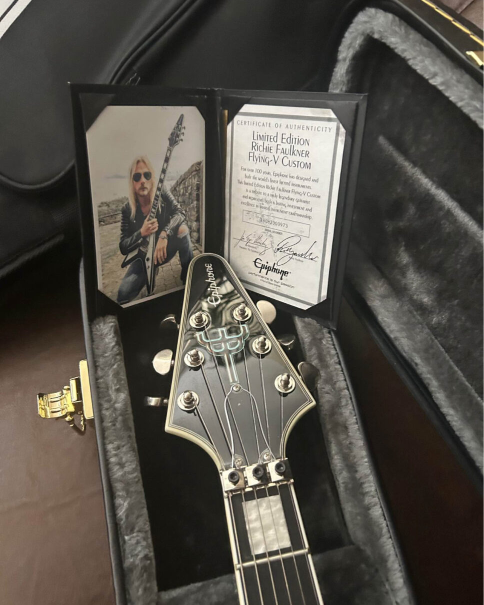 Epiphone Richie Faulkner flying V