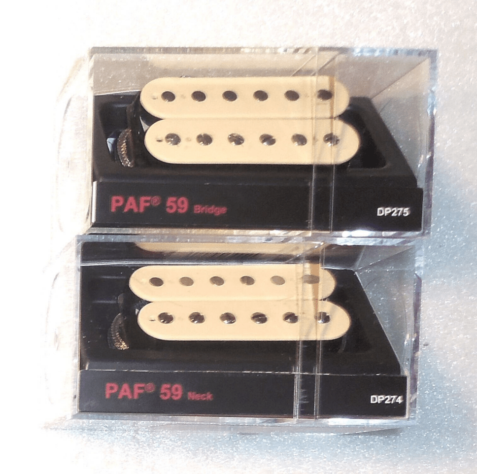 DiMarzio® PAF 59 Bridge/Neck Humbucker Set~Reg Space~New