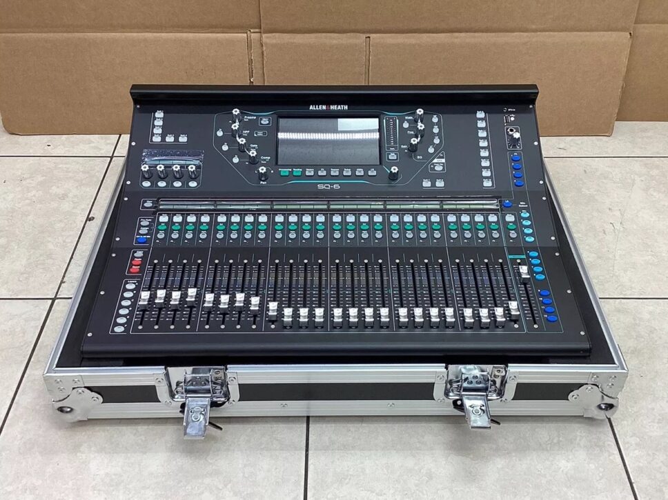 Allen & Heath SQ-6 48-Channel Compact Digital Audio Mixer MI