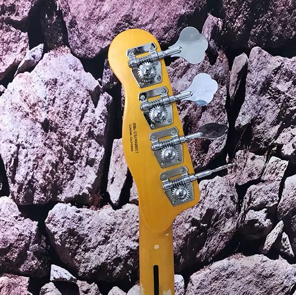 Guitare Basse Électrique Fait à la Main