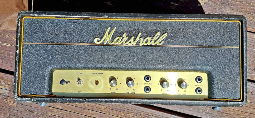 1973 Marshall 20w PA head