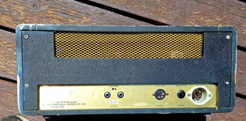1973 Marshall 20w PA head