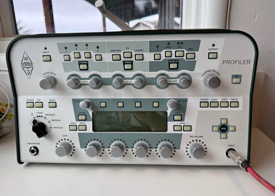 Kemper Profiler guitar modeling system