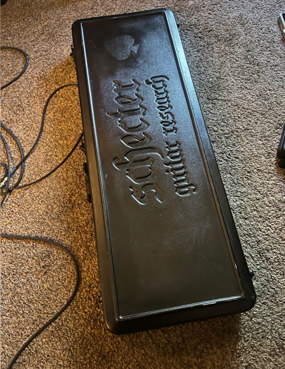 Schecter synyster gates rare dark earth burst finish custom