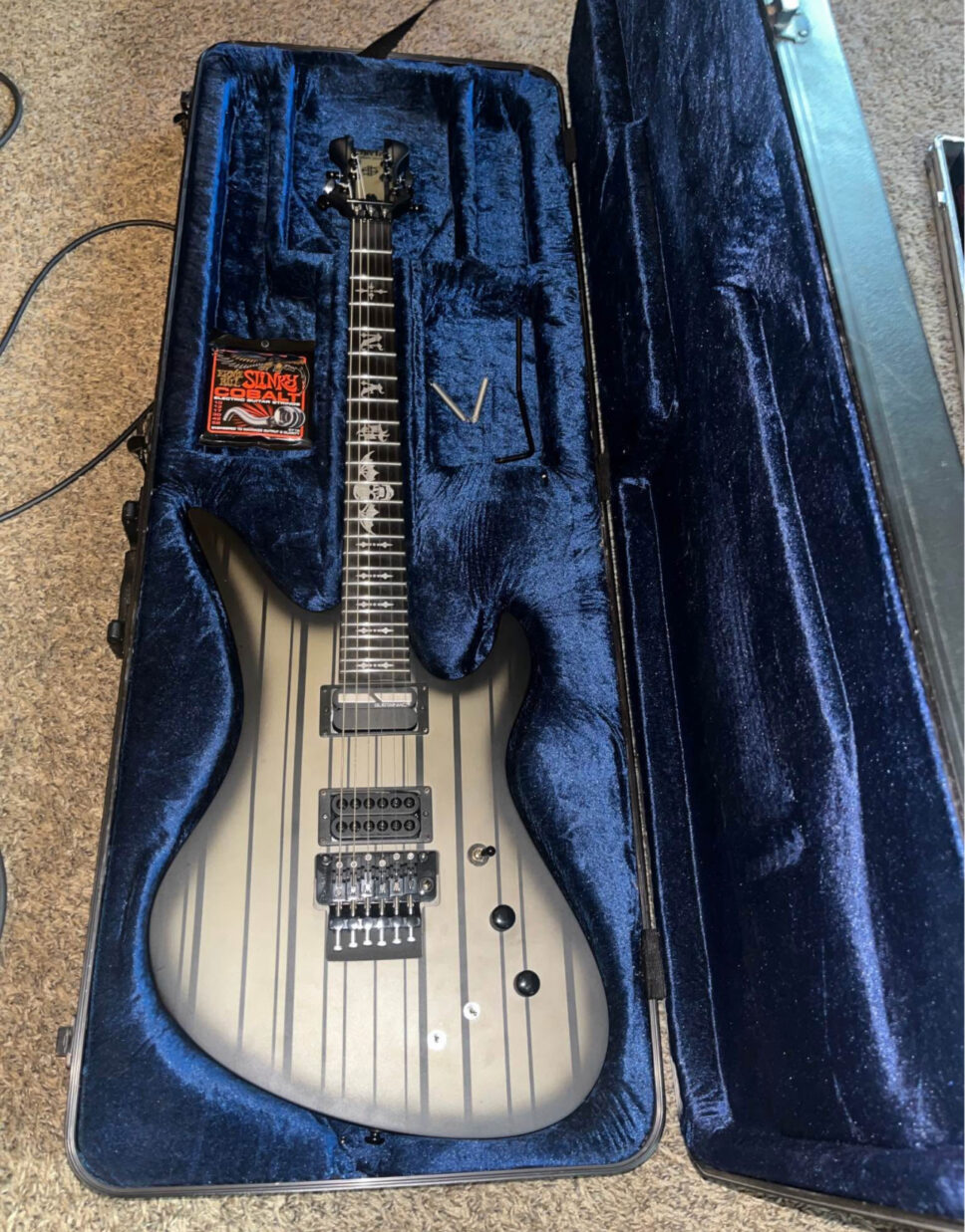 Schecter synyster gates rare dark earth burst finish custom