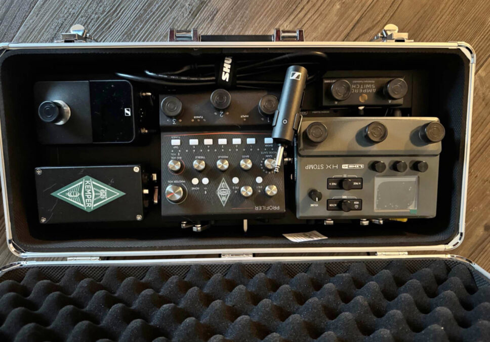 Guitar Hybrid pedalboard