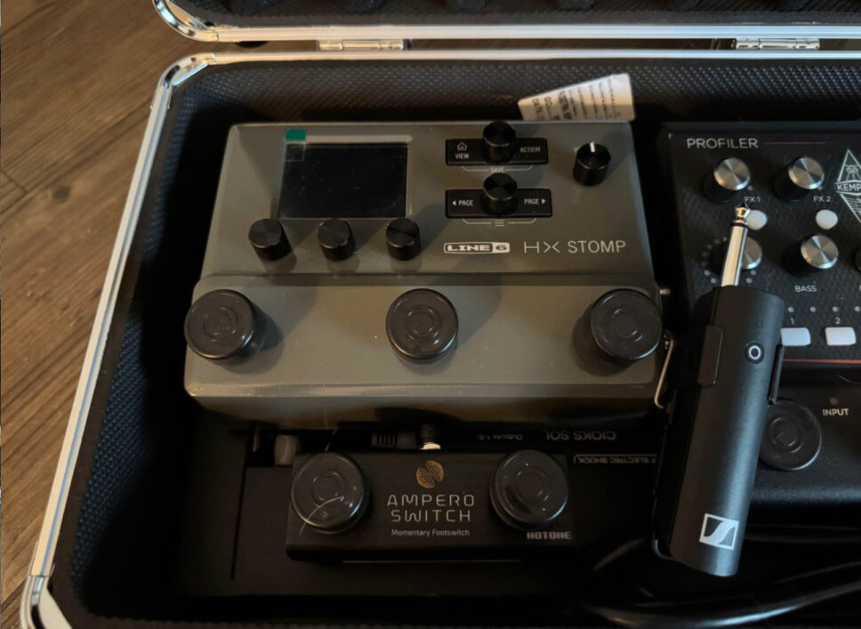 Guitar Hybrid pedalboard