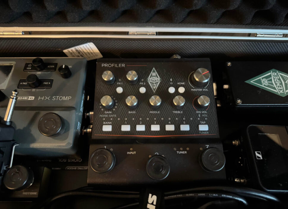 Guitar Hybrid pedalboard