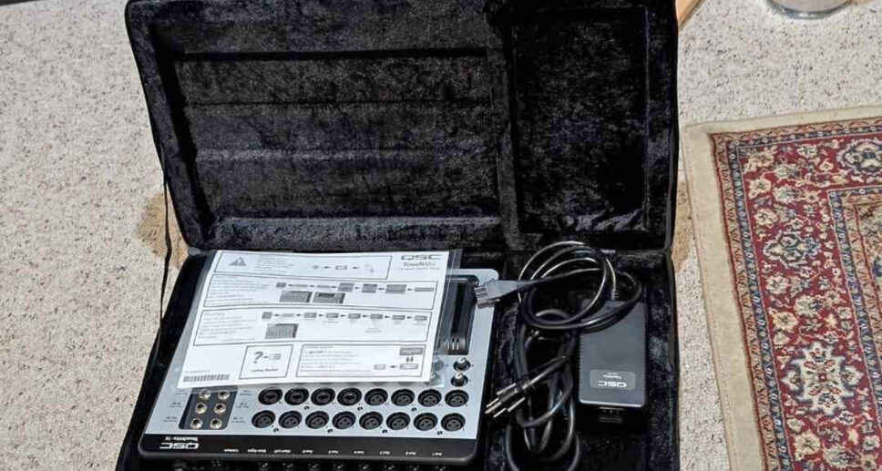 QSC TouchMix-16 Touch Screen Compact Digital Mixer